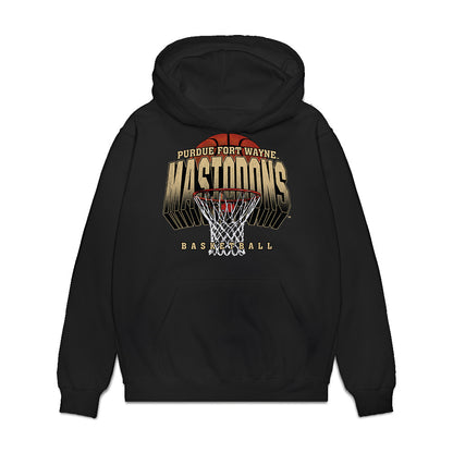 PFW - NCAA Women's Basketball : Madison Lepley - Vintage Basketball Premium Hooded Sweatshirt-0