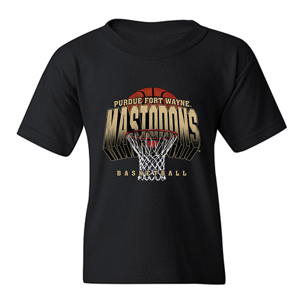 PFW - NCAA Men's Basketball : Mason Shrout - Vintage Basketball Youth T-Shirt-0