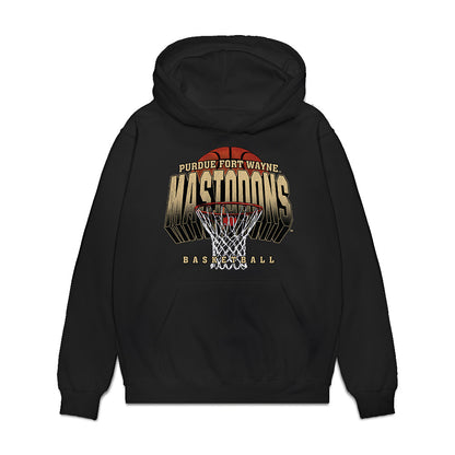 PFW - NCAA Men's Basketball : Adam Walker - Vintage Basketball Premium Hooded Sweatshirt-0