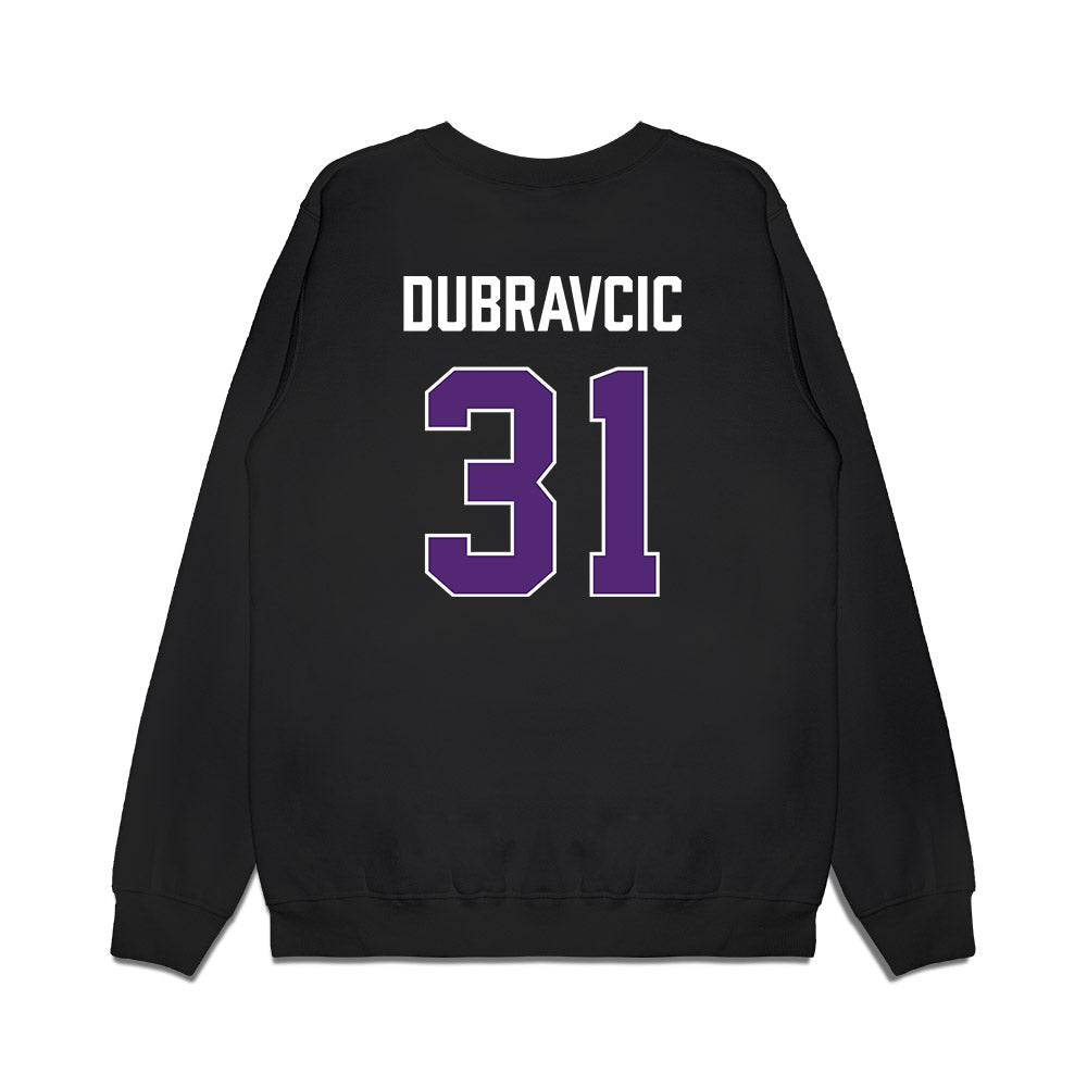 Northern Iowa - NCAA Men's Basketball : Marino Dubravcic - Premium Crewneck Sweatshirt-1