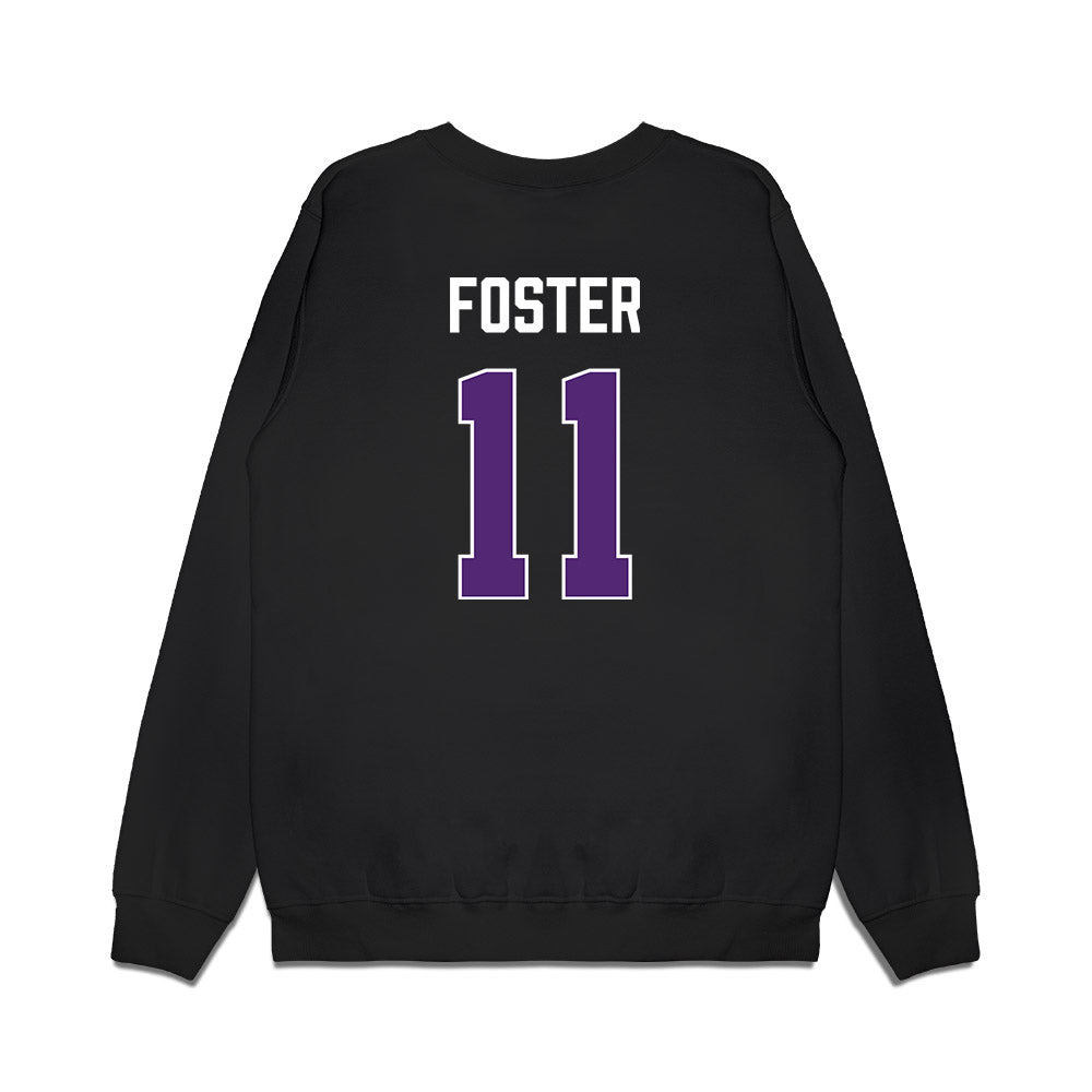 Northern Iowa - NCAA Women's Basketball : Ellie Foster - Premium Crewneck Sweatshirt-1
