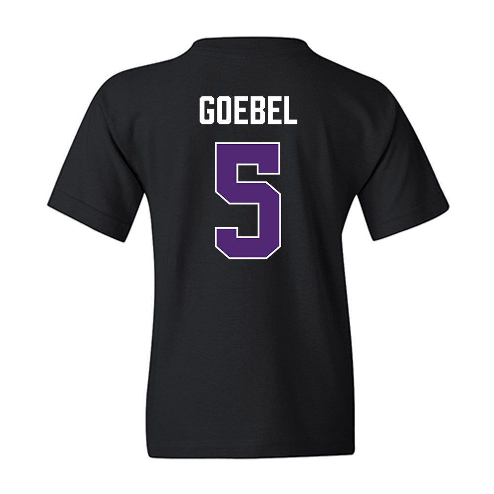 Northern Iowa - NCAA Women's Basketball : Ryley Goebel - Youth T-Shirt-1