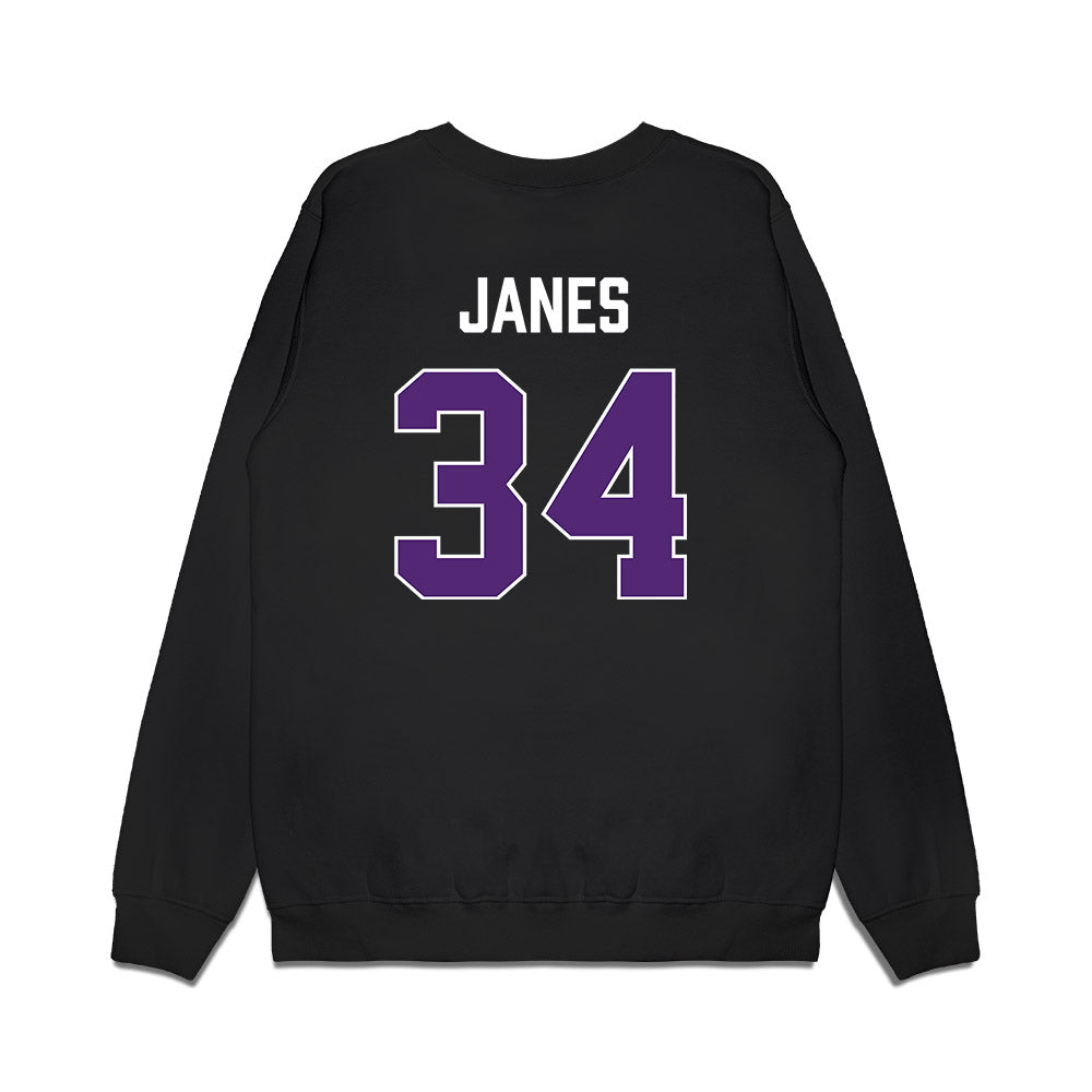 Northern Iowa - NCAA Women's Basketball : Kaylynn Janes - Premium Crewneck Sweatshirt-1