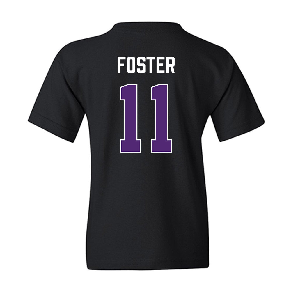 Northern Iowa - NCAA Women's Basketball : Ellie Foster - Youth T-Shirt-1