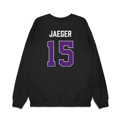 Northern Iowa - NCAA Women's Basketball : Elise Jaeger - Premium Crewneck Sweatshirt-1