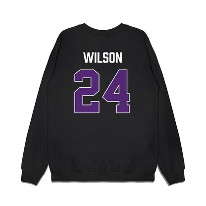 Northern Iowa - NCAA Men's Basketball : Jalen Wilson - Premium Crewneck Sweatshirt-1