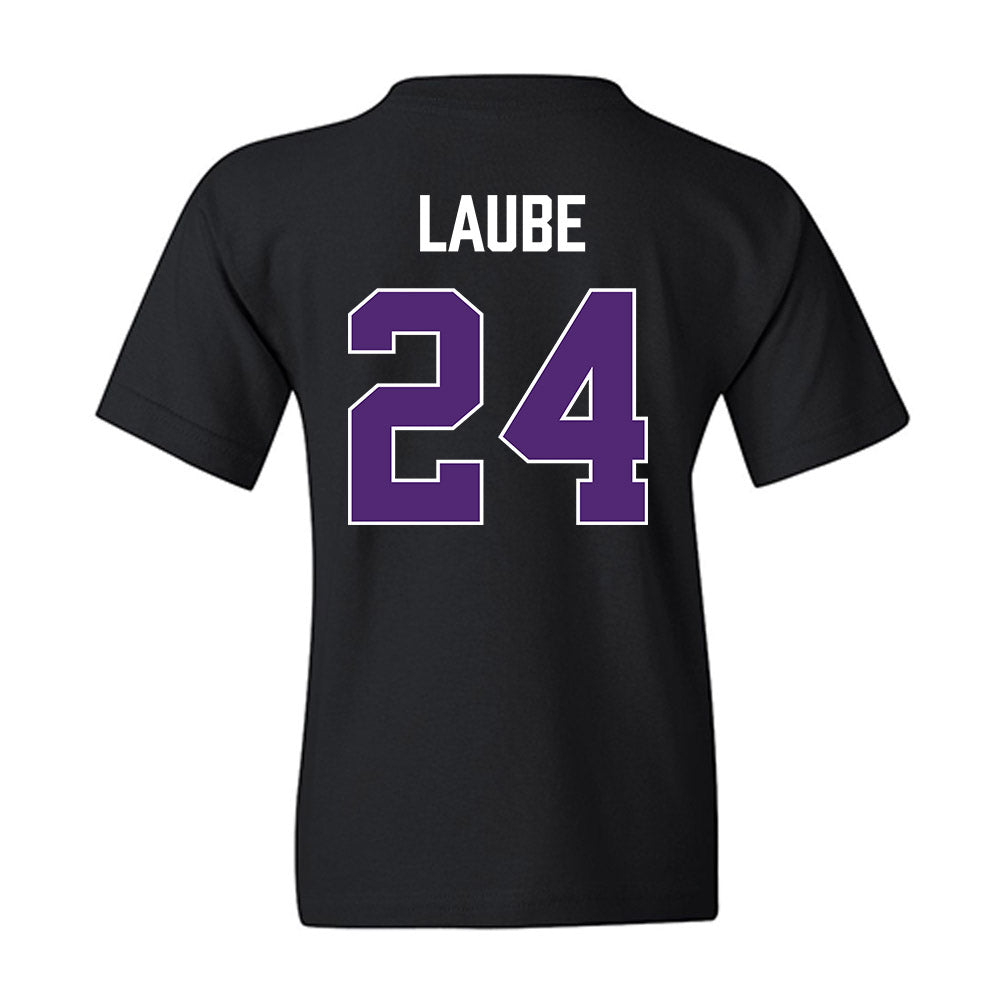 Northern Iowa - NCAA Women's Basketball : Kayba Laube - Youth T-Shirt-1