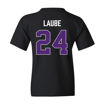 Northern Iowa - NCAA Women's Basketball : Kayba Laube - Youth T-Shirt-1