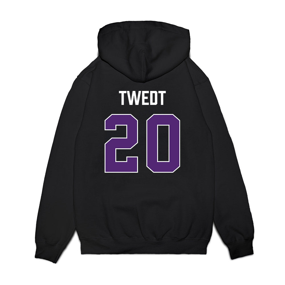 Northern Iowa - NCAA Women's Basketball : Jenna Twedt - Premium Hooded Sweatshirt-1