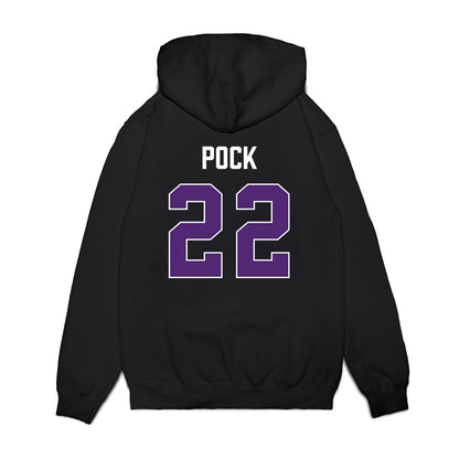 Northern Iowa - NCAA Men's Basketball : Kyle Pock - Premium Hooded Sweatshirt-1