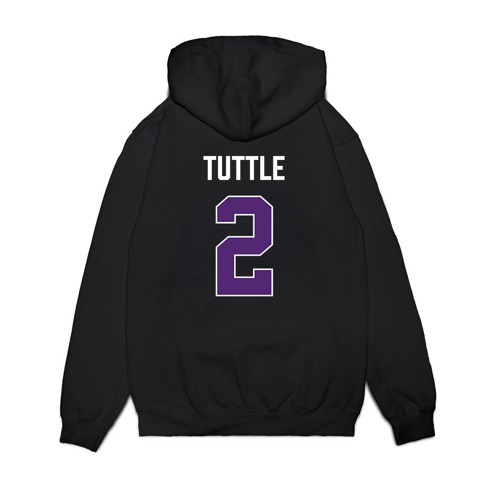 Northern Iowa - NCAA Women's Basketball : Abby Tuttle - Premium Hooded Sweatshirt-1