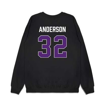 Northern Iowa - NCAA Men's Basketball : Tytan Anderson - Premium Crewneck Sweatshirt-1