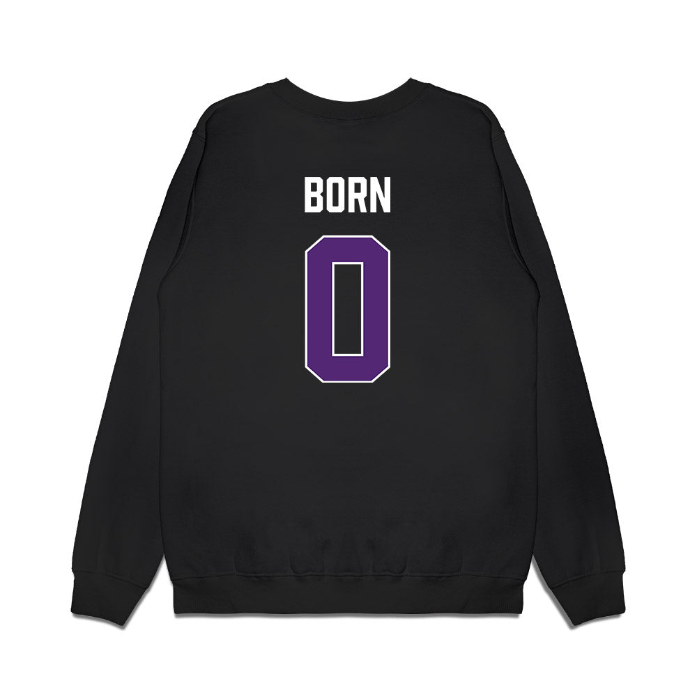 Northern Iowa - NCAA Men's Basketball : Redek Born - Premium Crewneck Sweatshirt-1