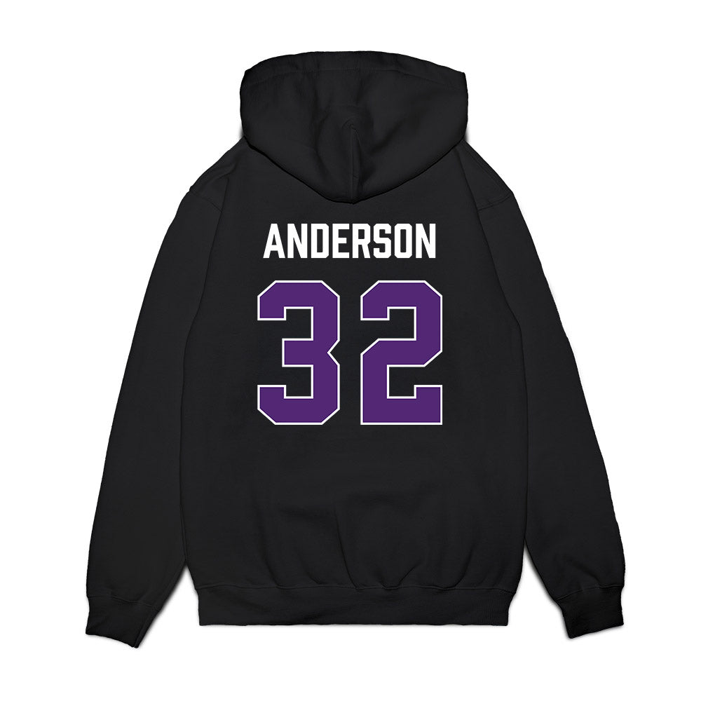 Northern Iowa - NCAA Men's Basketball : Tytan Anderson - Premium Hooded Sweatshirt-1
