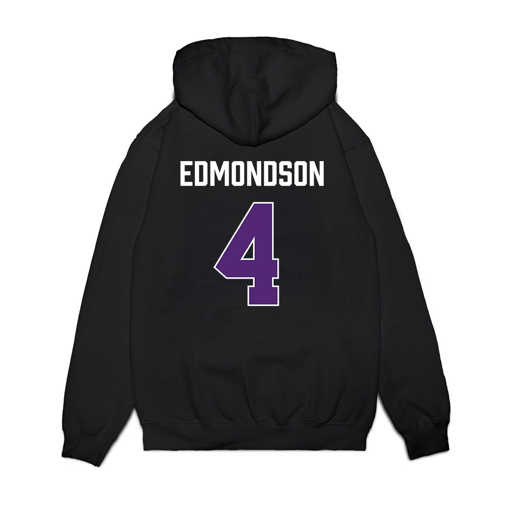 Northern Iowa - NCAA Women's Basketball : Virginia Edmondson - Premium Hooded Sweatshirt-1