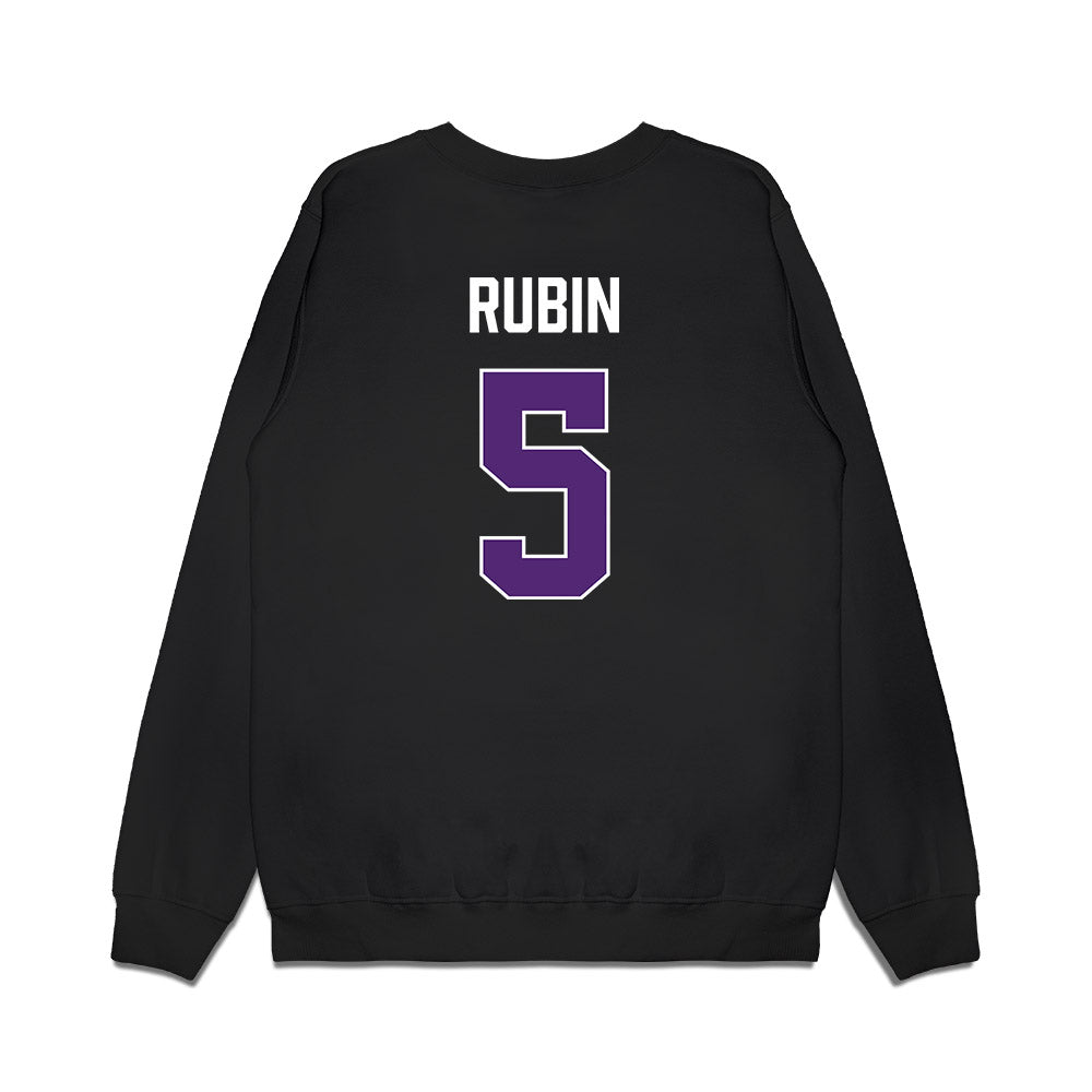 Northern Iowa - NCAA Men's Basketball : Wes Rubin - Premium Crewneck Sweatshirt-1