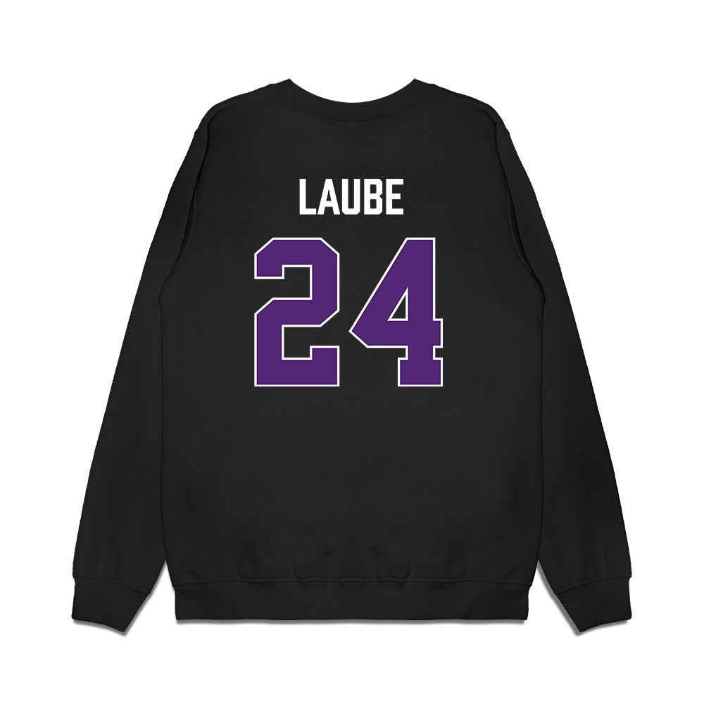 Northern Iowa - NCAA Women's Basketball : Kayba Laube - Premium Crewneck Sweatshirt-1