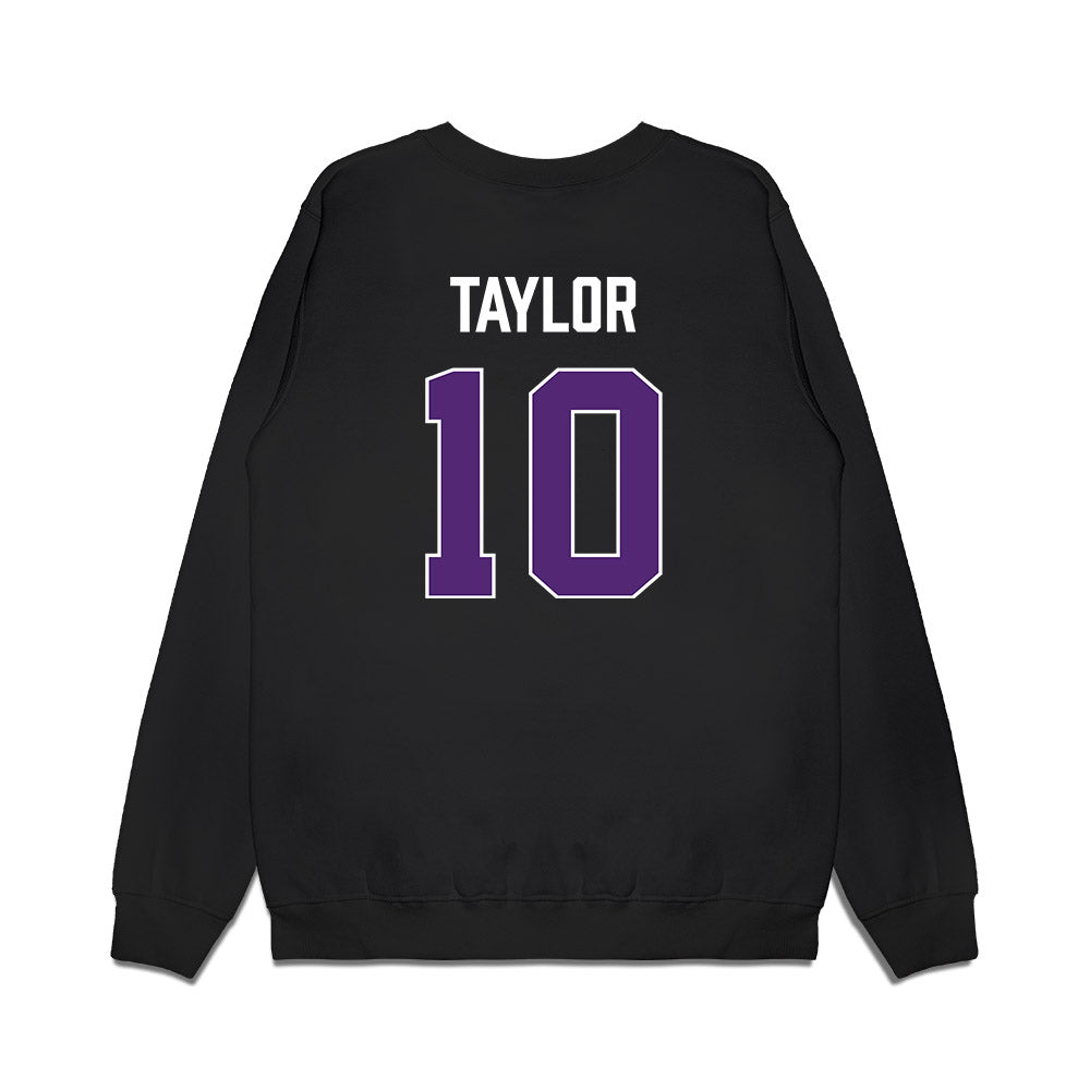 Northern Iowa - NCAA Men's Basketball : RJ Taylor - Premium Crewneck Sweatshirt-1