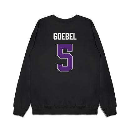 Northern Iowa - NCAA Women's Basketball : Ryley Goebel - Premium Crewneck Sweatshirt-1