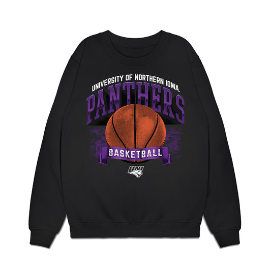 Northern Iowa - NCAA Men's Basketball : Max Weisbrod - Premium Crewneck Sweatshirt-0