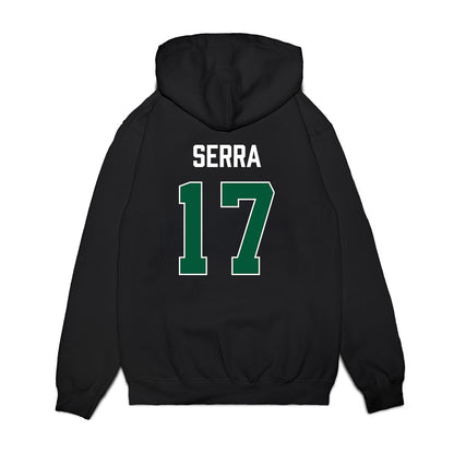 Hawaii - NCAA Women's Basketball : Fiamma Serra - Vintage Shersey Premium Hooded Sweatshirt-1