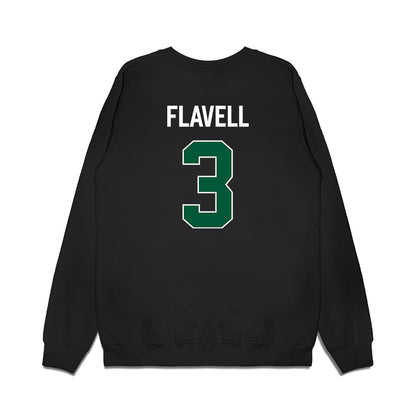 Hawaii - NCAA Women's Basketball : Bailey Flavell - Vintage Shersey Premium Crewneck Sweatshirt-1