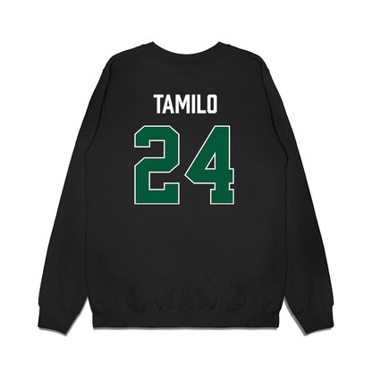 Hawaii - NCAA Women's Basketball : Ritorya Tamilo - Vintage Shersey Premium Crewneck Sweatshirt-1