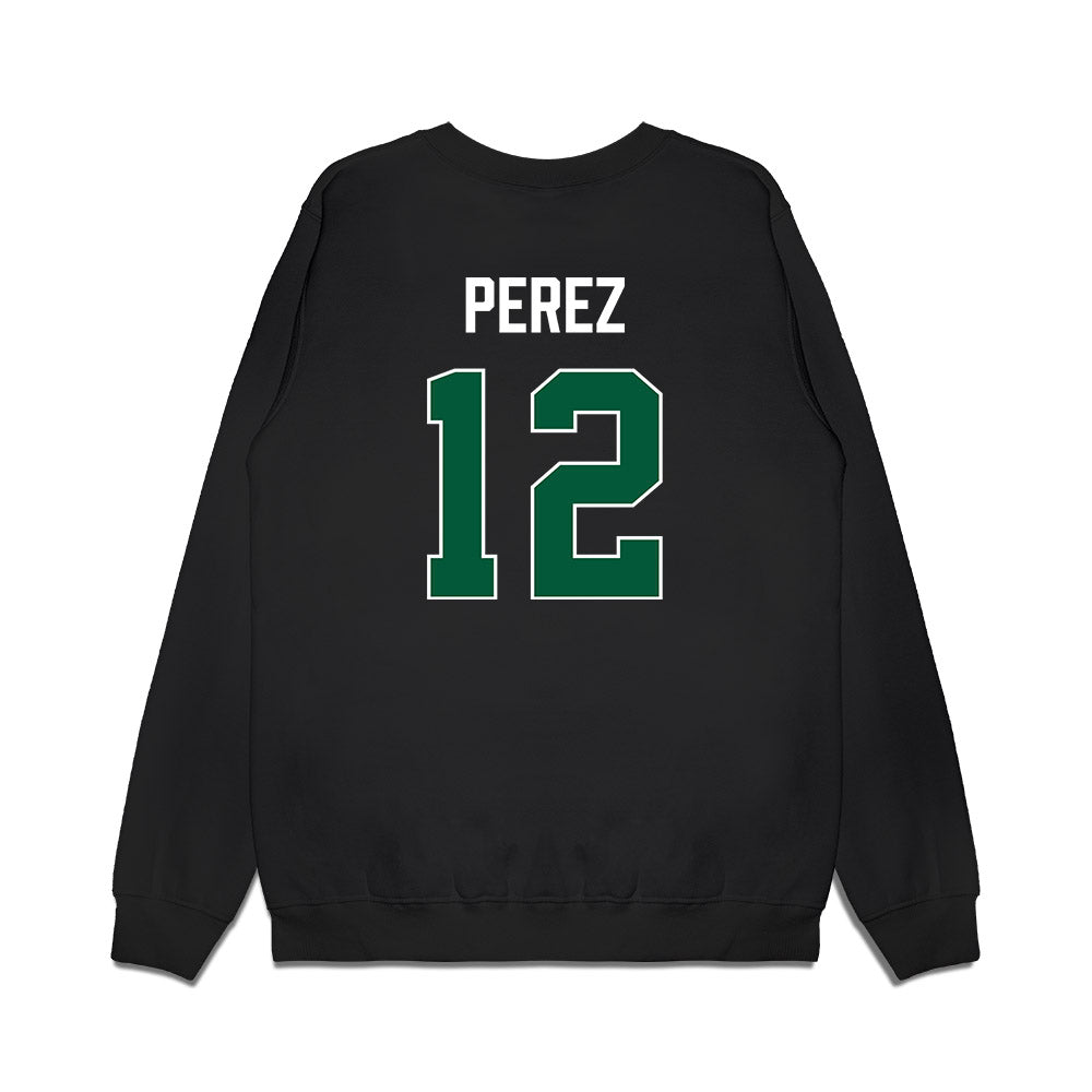 Hawaii - NCAA Women's Basketball : Imani Perez - Vintage Shersey Premium Crewneck Sweatshirt-1
