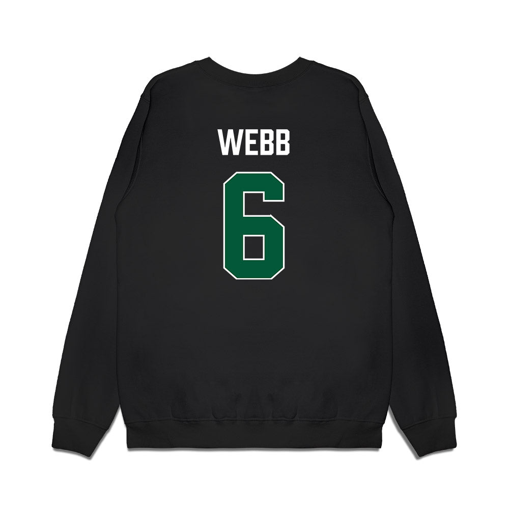 Hawaii - NCAA Women's Basketball : Kyra Webb - Vintage Shersey Premium Crewneck Sweatshirt-1