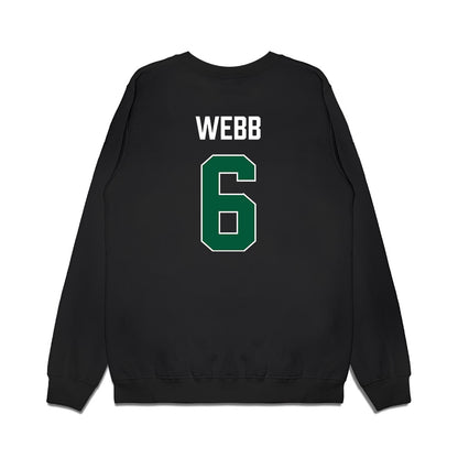 Hawaii - NCAA Women's Basketball : Kyra Webb - Vintage Shersey Premium Crewneck Sweatshirt-1