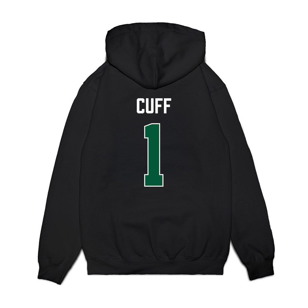Hawaii - NCAA Men's Basketball : Tanner Cuff - Vintage Shersey Premium Hooded Sweatshirt-1