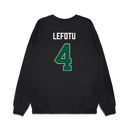 Hawaii - NCAA Women's Basketball : Jovi Lefotu - Vintage Shersey Premium Crewneck Sweatshirt-1