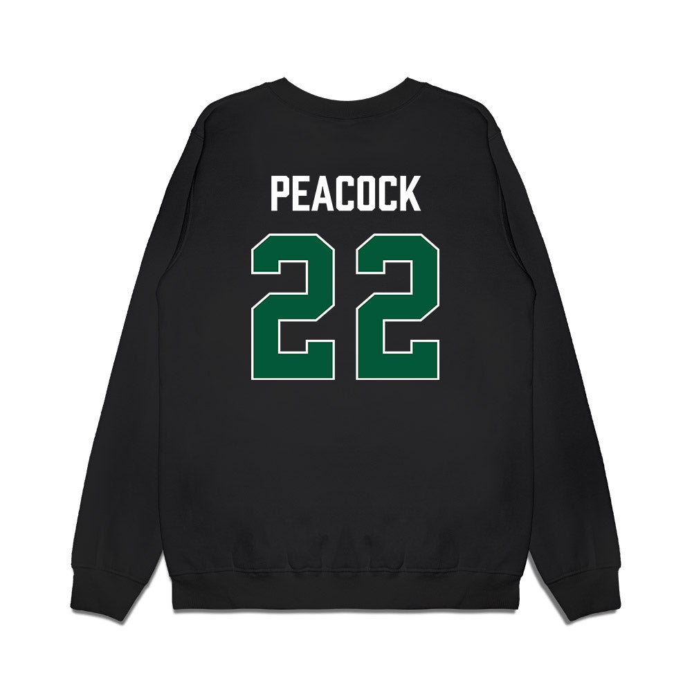 Hawaii - NCAA Women's Basketball : Jade Peacock - Vintage Shersey Premium Crewneck Sweatshirt-1