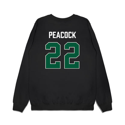 Hawaii - NCAA Women's Basketball : Jade Peacock - Vintage Shersey Premium Crewneck Sweatshirt-1