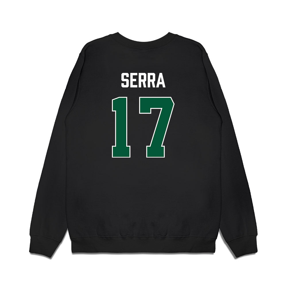 Hawaii - NCAA Women's Basketball : Fiamma Serra - Vintage Shersey Premium Crewneck Sweatshirt-1