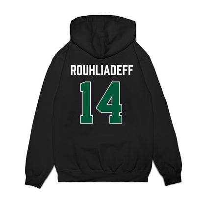 Hawaii - NCAA Men's Basketball : Harry Rouhliadeff - Vintage Shersey Premium Hooded Sweatshirt-1