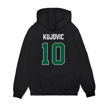 Hawaii - NCAA Women's Basketball : Danijela Kujovic - Vintage Shersey Premium Hooded Sweatshirt-1