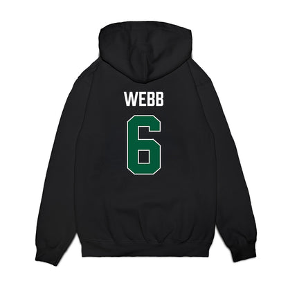 Hawaii - NCAA Women's Basketball : Kyra Webb - Vintage Shersey Premium Hooded Sweatshirt-1