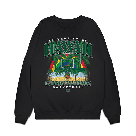Hawaii - NCAA Women's Basketball : Saniyah Neverson - Vintage Shersey Premium Crewneck Sweatshirt-0