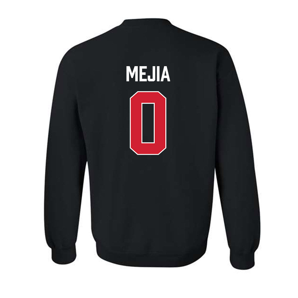 Fairfield - NCAA Men's Basketball : Eric Mejia - Vintage Shersey Crewneck Sweatshirt-1