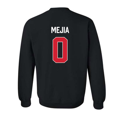 Fairfield - NCAA Men's Basketball : Eric Mejia - Vintage Shersey Crewneck Sweatshirt-1