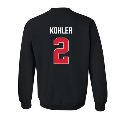 Fairfield - NCAA Women's Basketball : Paige Kohler - Vintage Shersey Crewneck Sweatshirt-1