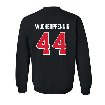 Fairfield - NCAA Men's Basketball : Declan Wucherpfennig - Vintage Shersey Crewneck Sweatshirt-1