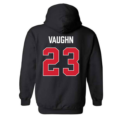 Fairfield - NCAA Women's Basketball : Gabrielle Vaughn - Vintage Shersey Hooded Sweatshirt-1