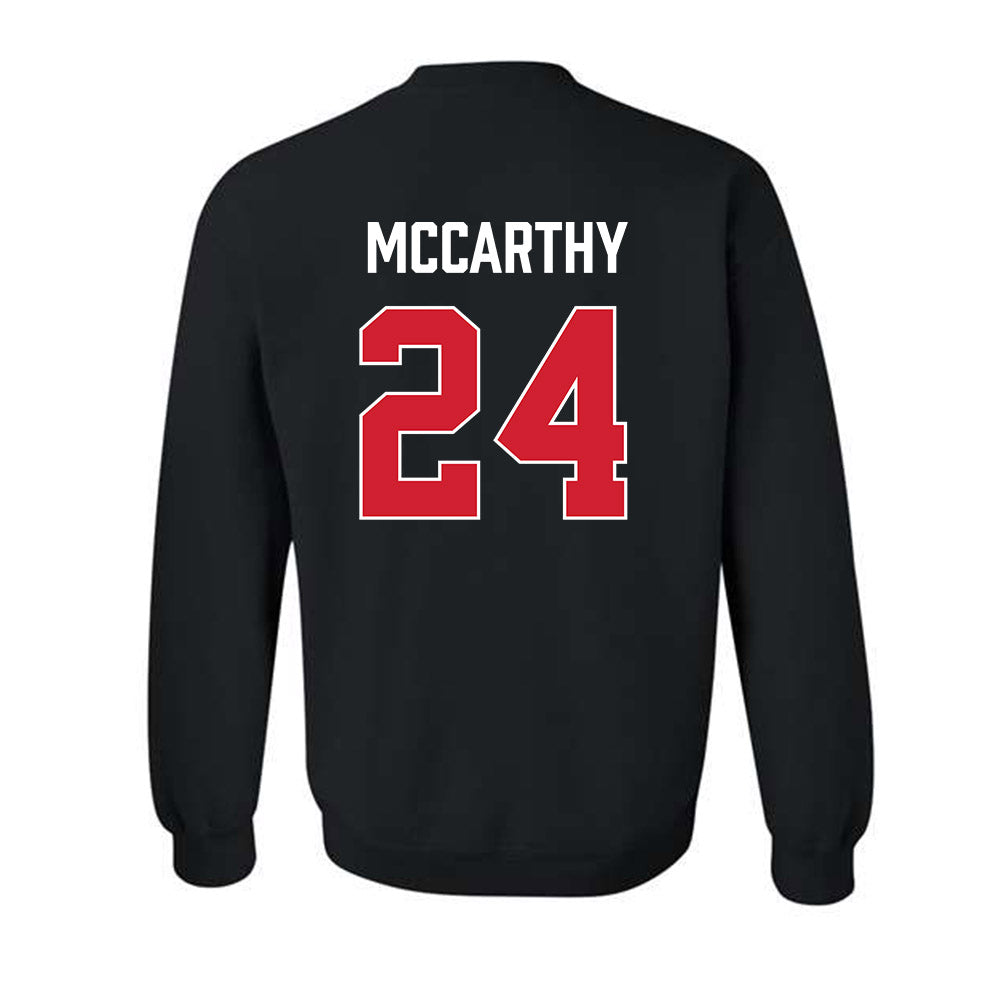 Fairfield - NCAA Women's Basketball : Lana McCarthy - Vintage Shersey Crewneck Sweatshirt-1