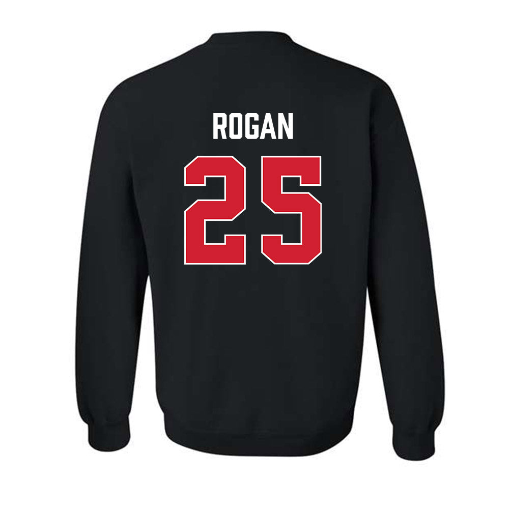 Fairfield - NCAA Men's Basketball : Michael Rogan - Vintage Shersey Crewneck Sweatshirt-1