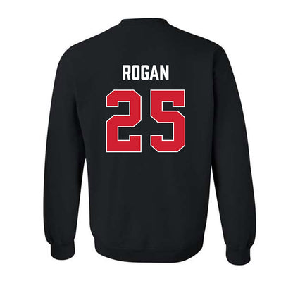 Fairfield - NCAA Men's Basketball : Michael Rogan - Vintage Shersey Crewneck Sweatshirt-1