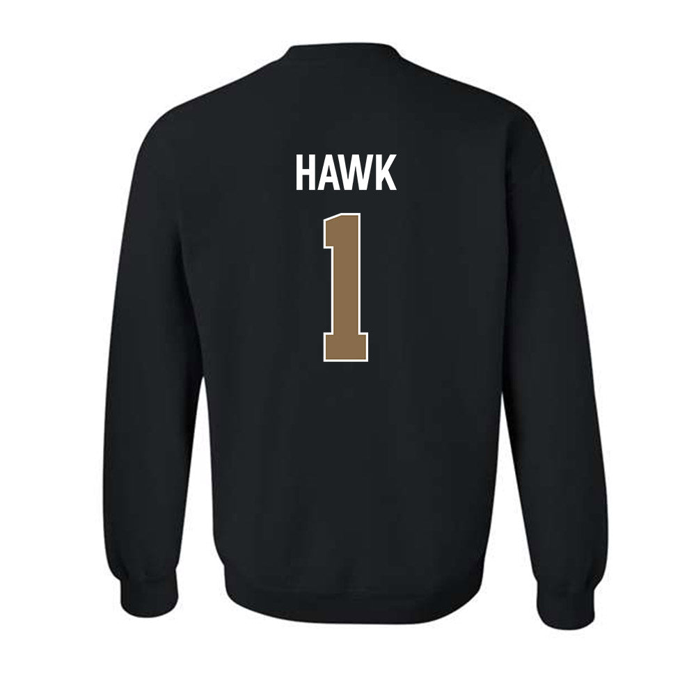 Wofford - NCAA Women's Basketball : madi hawk - Vintage Shersey Crewneck Sweatshirt-1