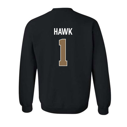 Wofford - NCAA Women's Basketball : madi hawk - Vintage Shersey Crewneck Sweatshirt-1