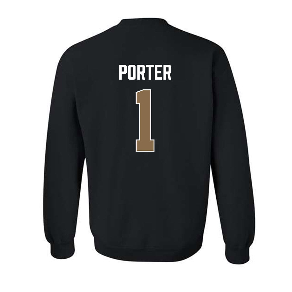 Wofford - NCAA Women's Basketball : Elli Porter - Vintage Shersey Crewneck Sweatshirt-1